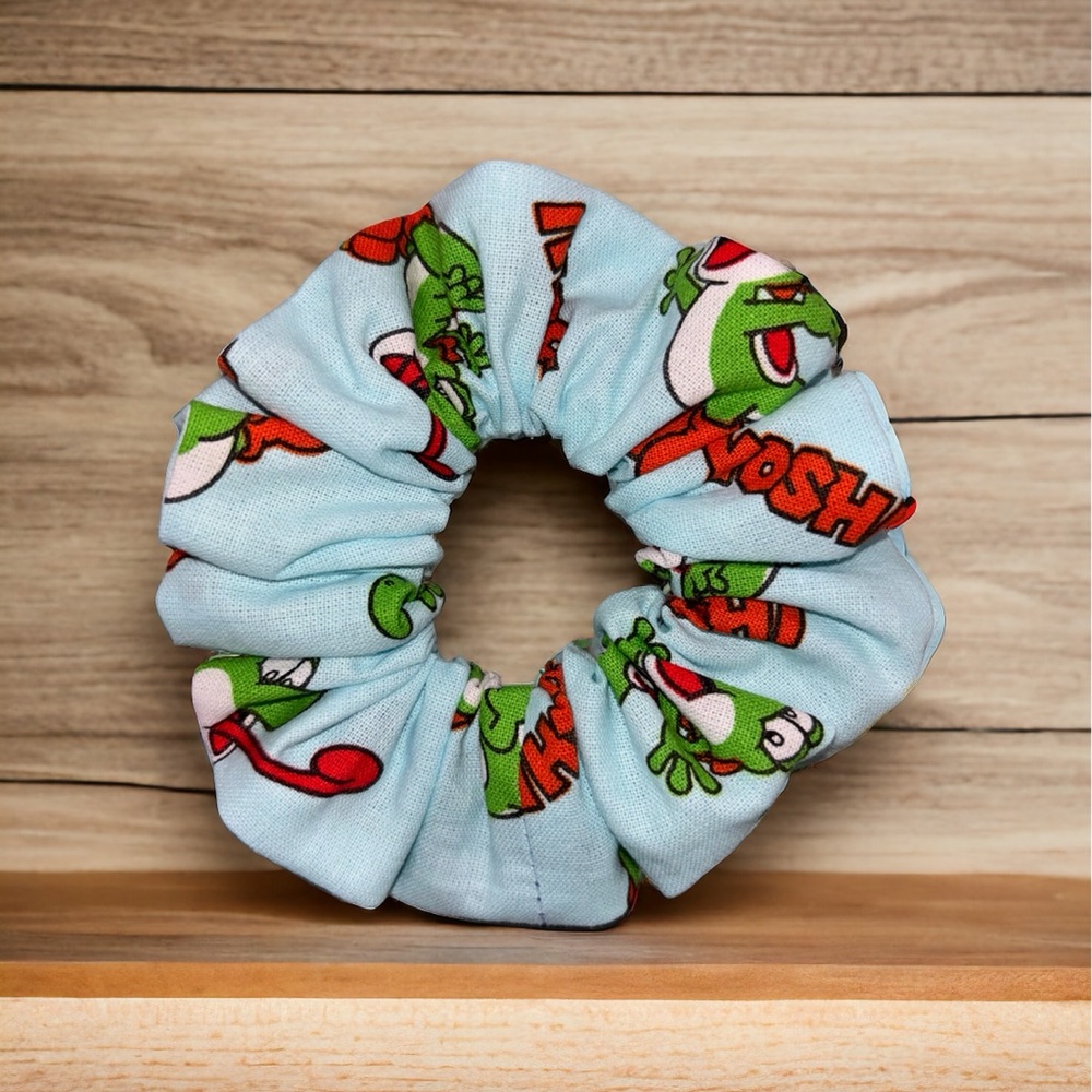 Yoshi hair scrunchie
